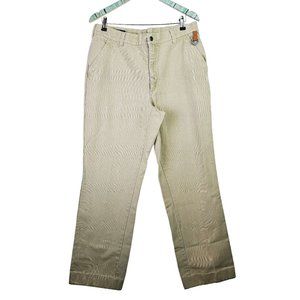 Vintage Orvis Flat Front Cotton Duck Cloth Canvas Pants Size 38X31